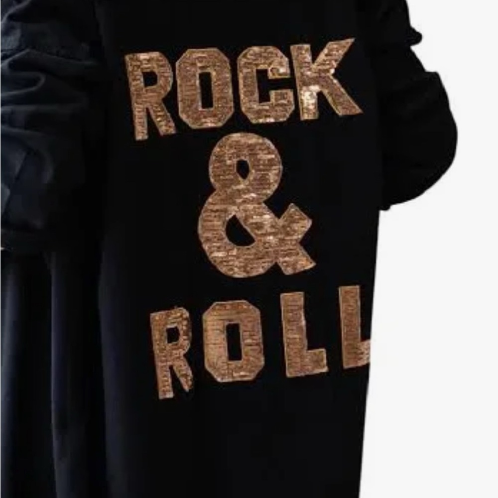 Black and Gold Rock & Roll Cape